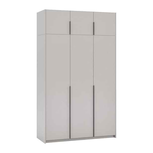 MASSENO ŠATNÍ SKŘÍŇ S OTOČNÝMI DVEŘMI AMARA, 148/250/58 cm 3dveřová, kašmírová