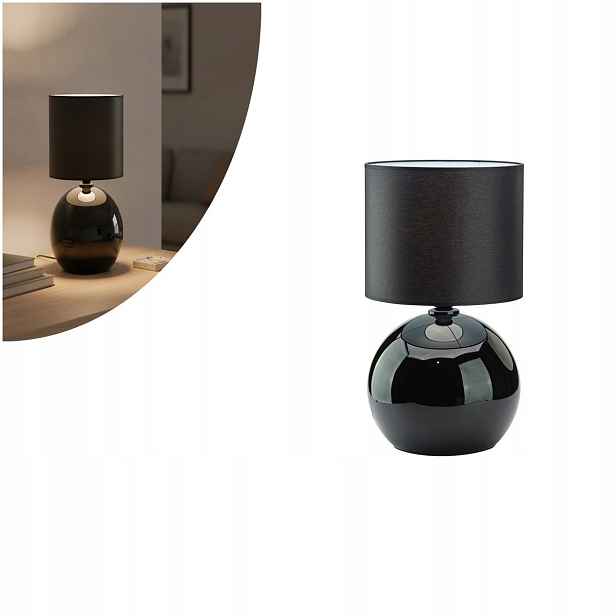 Stolní lampa Noční Palla Small Černá Tk Lighting