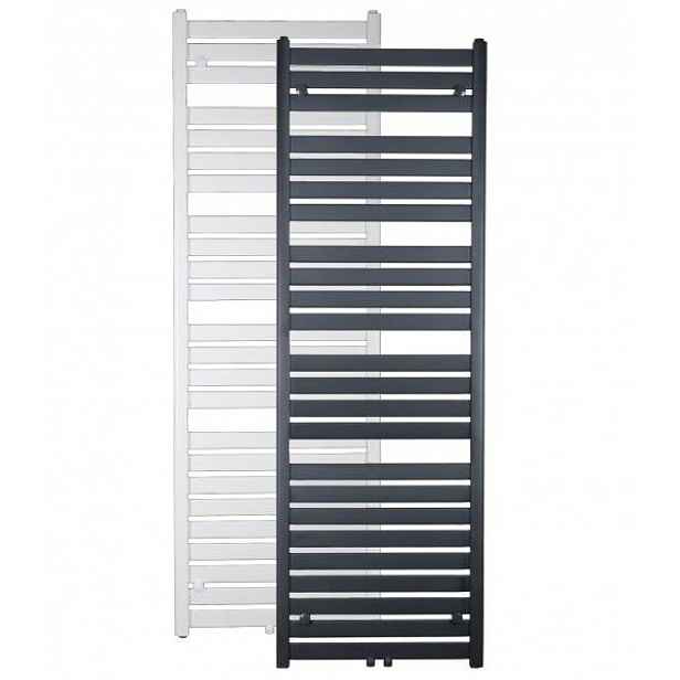 88582 AQUAMARIN Vertikální koupelnový radiátor 180x60 cm, antracit