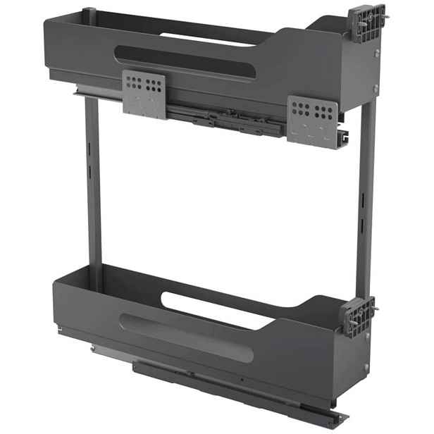 Koš Cargo Pro Box Nomet Do Skříňky 15CM Plný Výsuv Samodotahovač Antracit