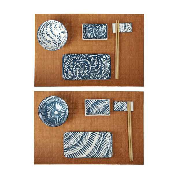 Porcelánová sada na sushi 12 ks – Brandani