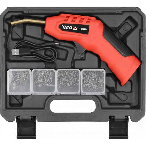 Svářečka Plastů Yato Akumulátorová 3.7 V 2 Ah v kufru Bmc