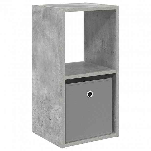 vidaXL Noční stolek Betonově šedá 30,5 x 27 x 59,5 cm Kompozitní dřevo