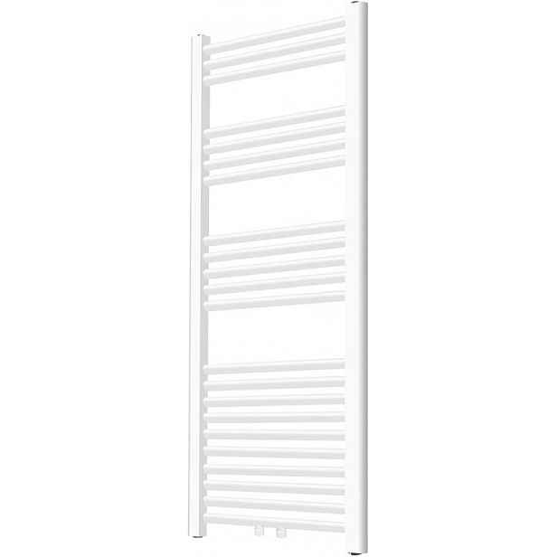 88580 AQUAMARIN Vertikální koupelnový radiátor 140 x 60 cm, bílý