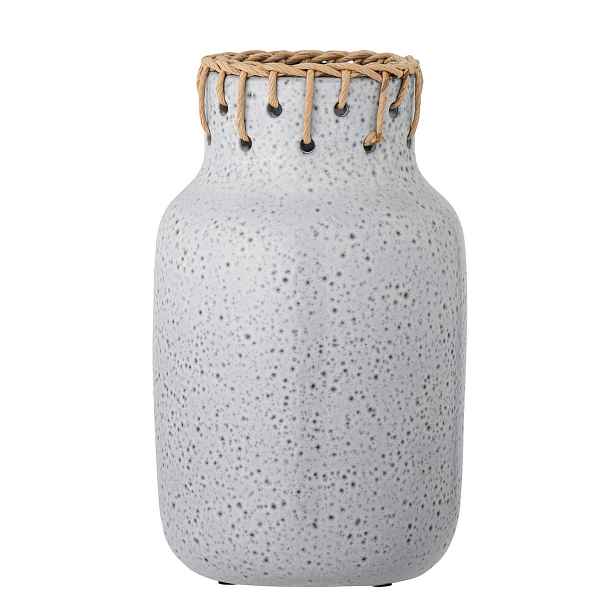 Keramická váza výška 28 cm JANEL Bloomingville - šedá
