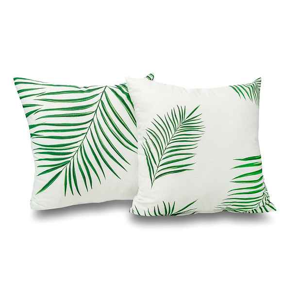 Kvalitex Povlak na polštář Tropical bílá, 50 x 50 cm