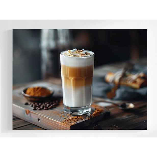 Plakát Káva Latte Macchiato Kavárna Coffee Cafe 100x75
