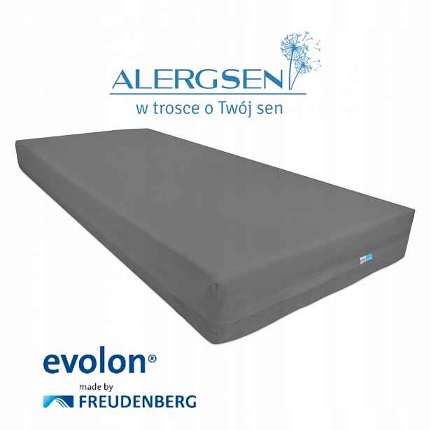 Protiroztočový potah na Matrace Antialergický Evolon Gray 70x160x10