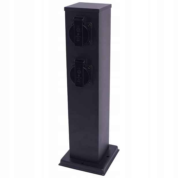 Zahradní sloupek Electric 40 cm 2 zásuvky 230 V 16 A IP44