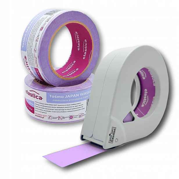 Set Aplikátor Na Pásky 50 mm Maskovací Malířská Páska Violet 48x50