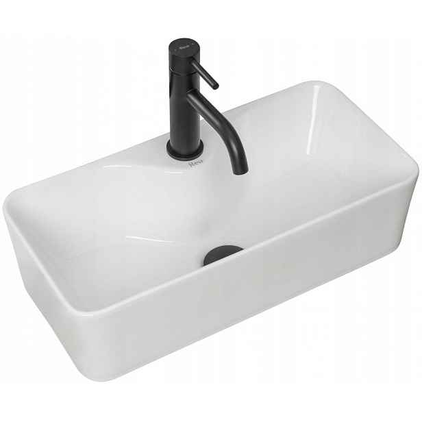 Umyvadlo na desku Mery 50,5x25 bílá (REA-U0699) /po/