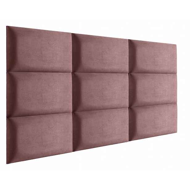 9 x Čalouněný Nástěnný Panel 60x30 Velur Dárek