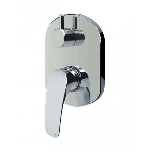 Mereo Eve - Baterie pod omítku, pro 3 spotřebiče, s tělesem, chrom CBV60157B
