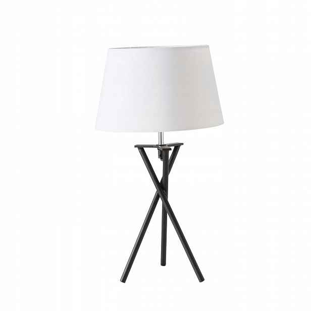 Stolní lampa Novo s kovovou základnou, výška 48 cm