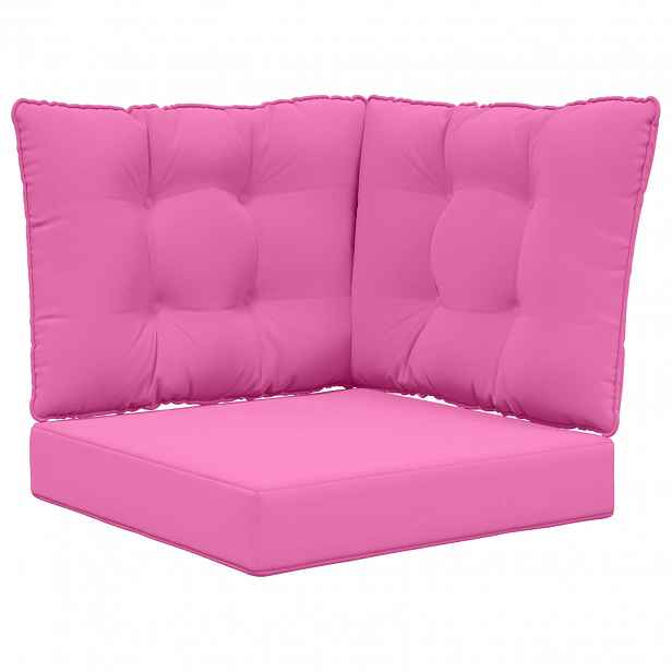 vidaXL Venkovní polštář na pohovku Polyester Růžová 50,5 x 50,5 cm