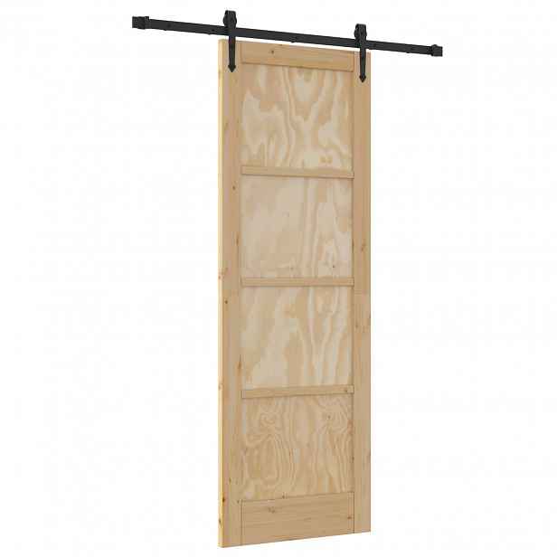 vidaXL Posuvné dveře ORKDAL 73,5 x 211 cm Masivní borovicové dřevo