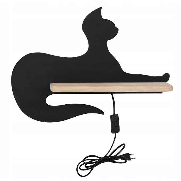 Nástěnná lampa s poličkou Led 5W Cat Kids 21-26002 Candellux