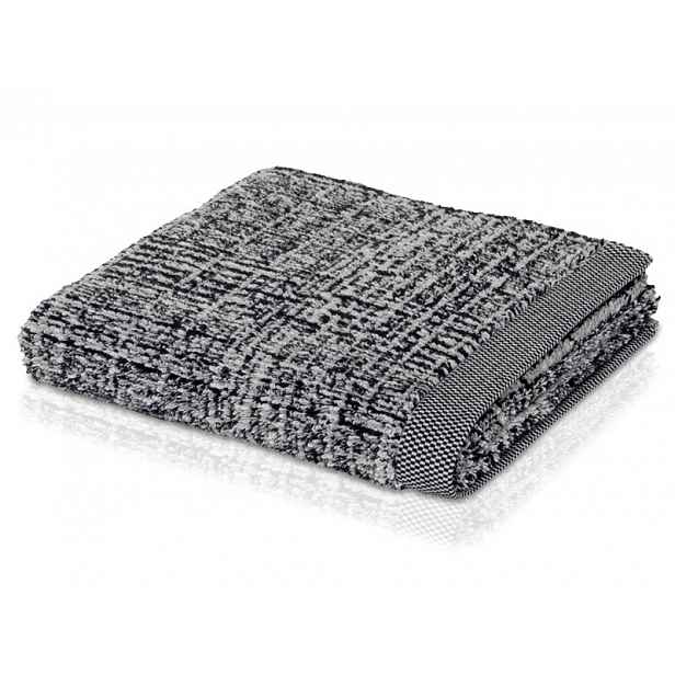 Ručník Moeve Brooklyn tweed 50x100 cm černý