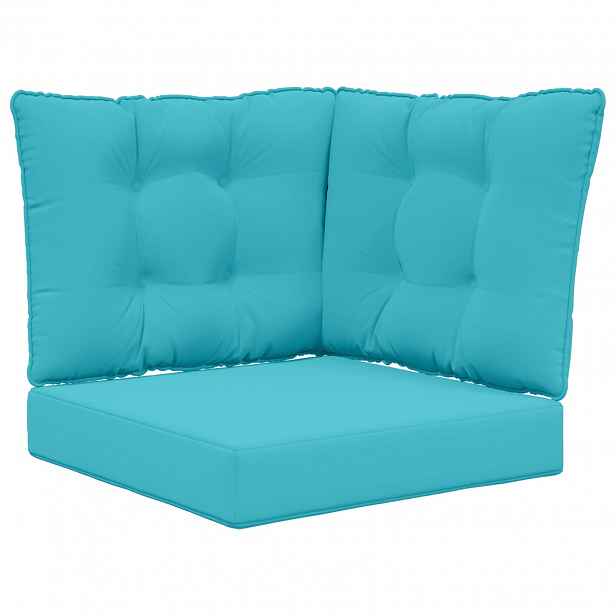 vidaXL Venkovní polštář na pohovku Polyester Tyrkysová 50,5 x 50,5 cm