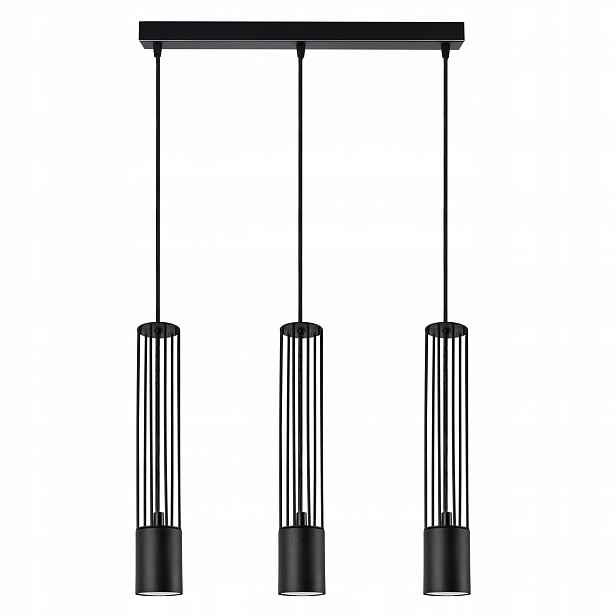 Závěsná lampa Lustr Drátěné tuby Kov GU10