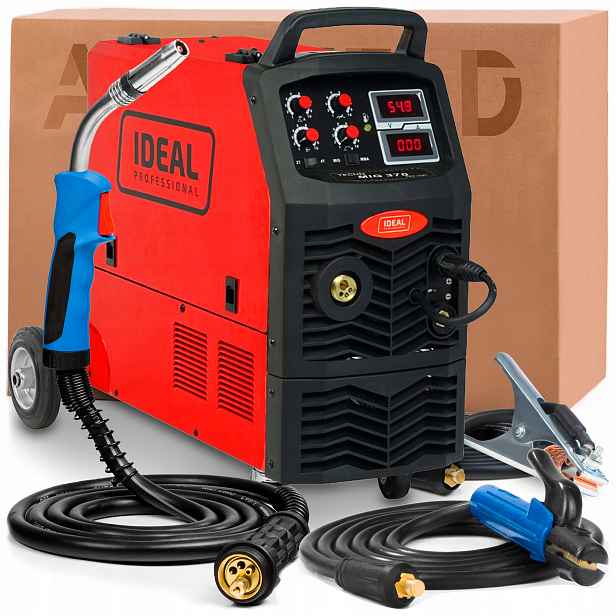 Invertorová Svářečka Invertorová Ideal Mig 370 4X4 Mma 400V 350A Hliník