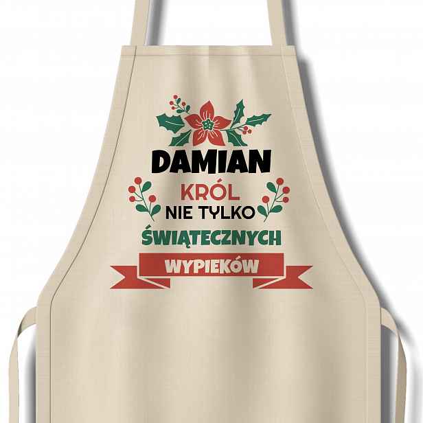 Kuchyňská Zástěra Vlastní potisk Vlastní Jméno Vánoční Dárek pro Mikuláše