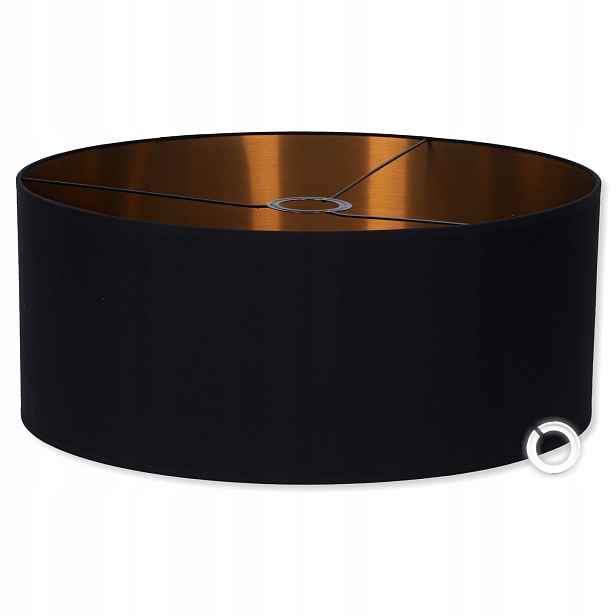Stínidlo Abažur pro stojací lampu Černá Měděná lampa moderní do obývacího pokoje