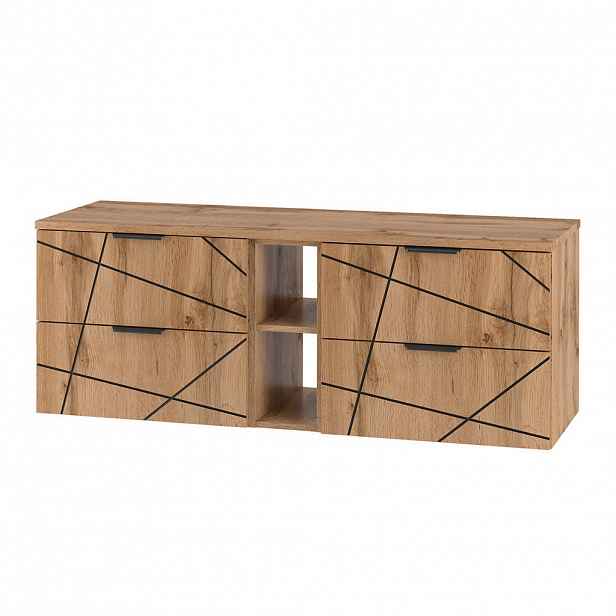Petits-meubles SKŘÍŇKA POD UMYVADLO 140.6cm Teren Dřevo