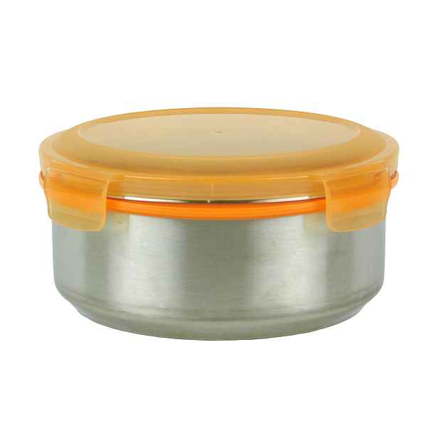 PROHOME - Mísa nerez 1200 ml, průměr 18cm s plastovým víkem různé barvy