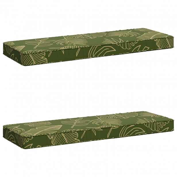 vidaXL Sady polštářů na lavici (2 kusy) VUGHT 2 pcs 100% polyester