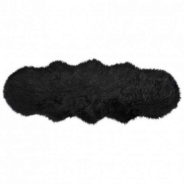 Ambia Home UMĚLÁ KOŽEŠINA, 60/180 cm, černá