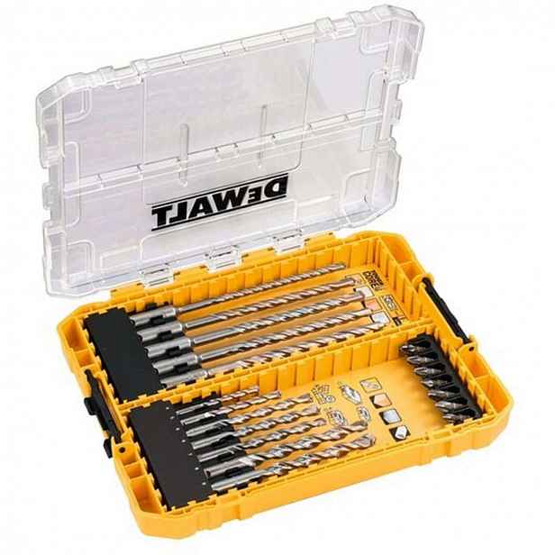 DeWALT - 19dílná sada vrtáků do zdiva SDS Plus DT70754