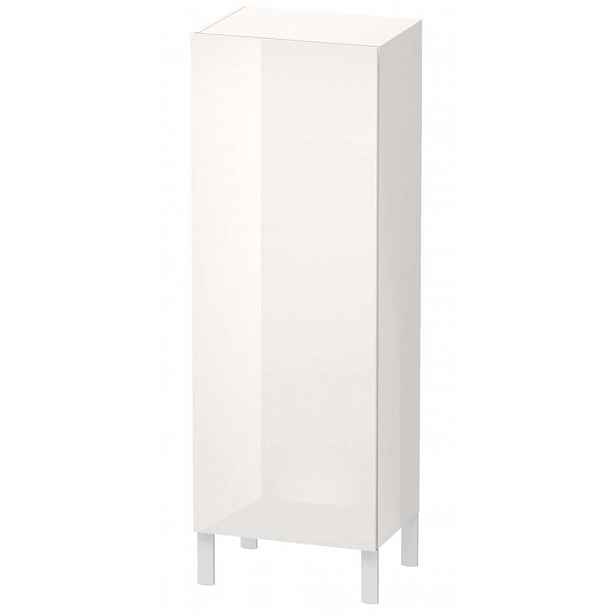 Duravit L-Cube - Skříňka vysoká 132x50x36 cm, pravá, lesklá bílá LC1179R2222