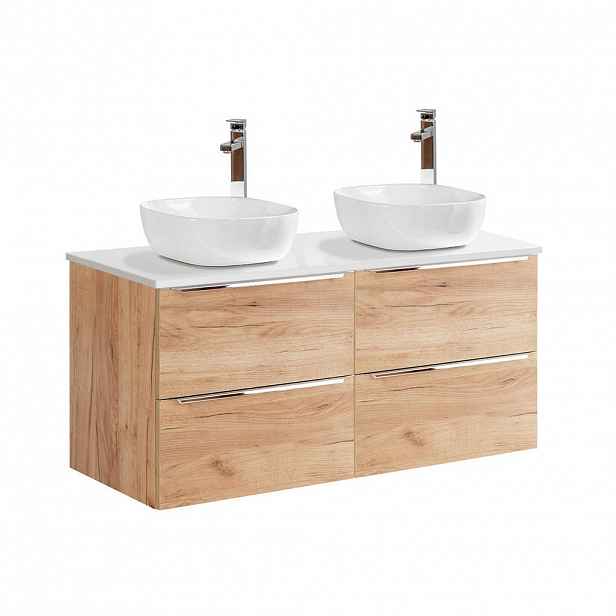 Petits-meubles DVOJUMYVADLO 120.4cm duben Dřevo