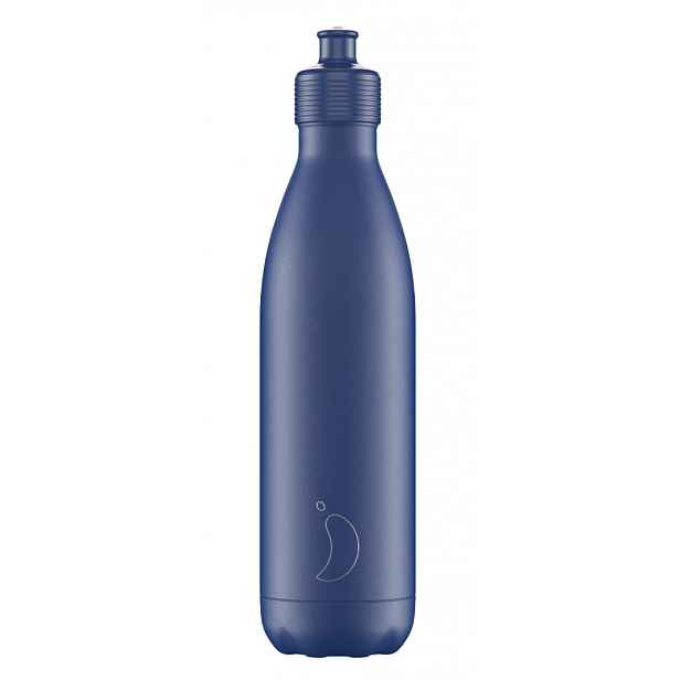 Termoláhev Chilly's Bottles - modrá - sportovní 750ml, edice Original