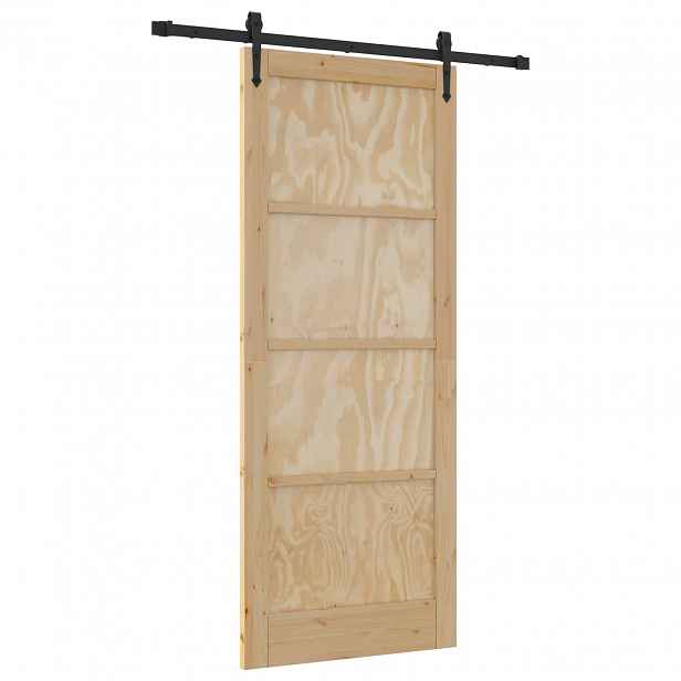 vidaXL Posuvné dveře ORKDAL 86 x 211 cm Masivní borovicové dřevo