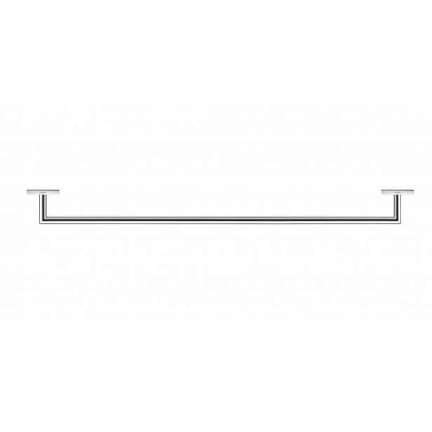 Duravit Karree - Držák ručníků, délka 80 cm, chrom 0099601000