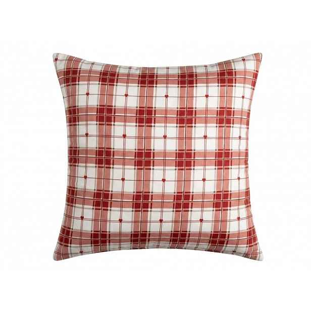 Flanelový povlak na polštář TARTAN HEART 45x45 cm, barevný