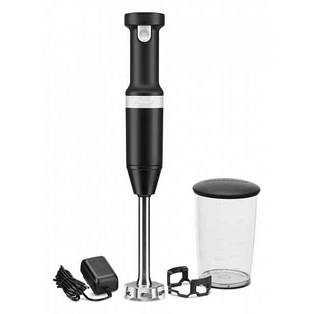 KitchenAid KitchenAid 5KHBBV53 tyčový mixér bezdrátový matná černá  5KHBBV53EBM