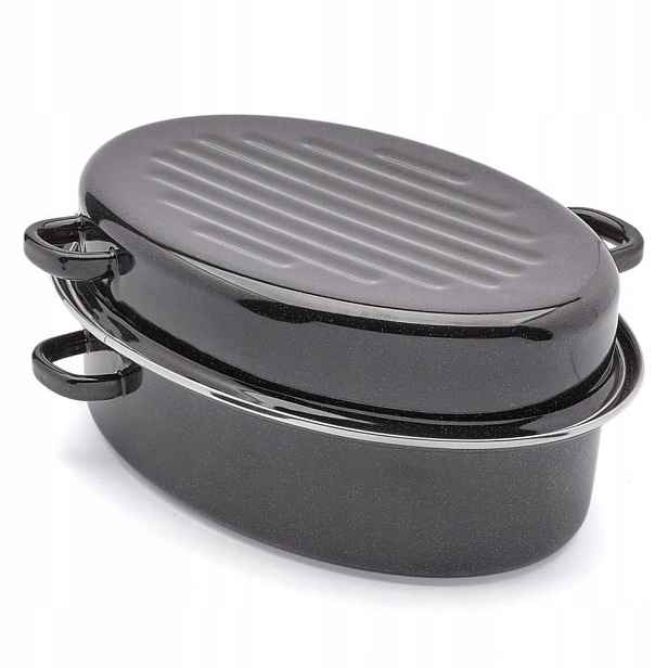 Pekáč oválný s kováním a grilem 38 Cm