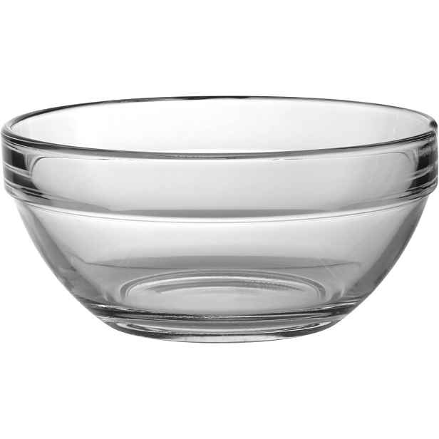 PROHOME - Miska na salát sklo 17cm sada 6ks