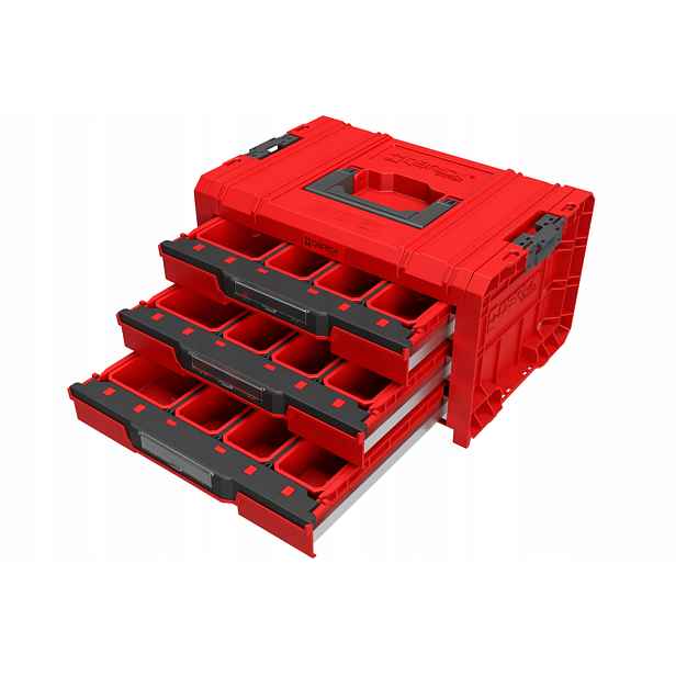Qbrick Pro Drawer 3 Toolbox 2.0 Expert Red Ultra Hd