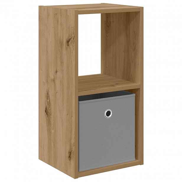 vidaXL Noční stolek Artisanový dub 30,5 x 27 x 59,5 cm
