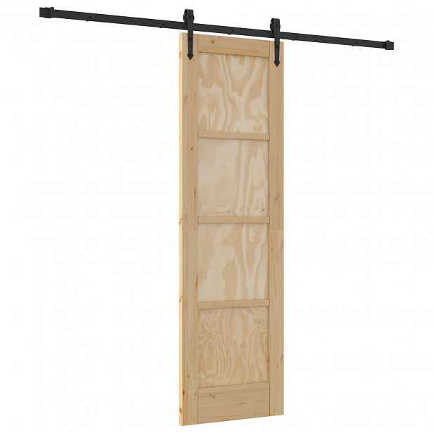 vidaXL Posuvné dveře ORKDAL 61 x 198,5 cm Masivní borovicové dřevo