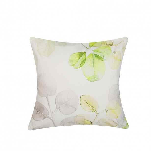 Beliani DEKORATIVNÍ POLŠTÁŘ Bílý 45/45 cm Peperomia