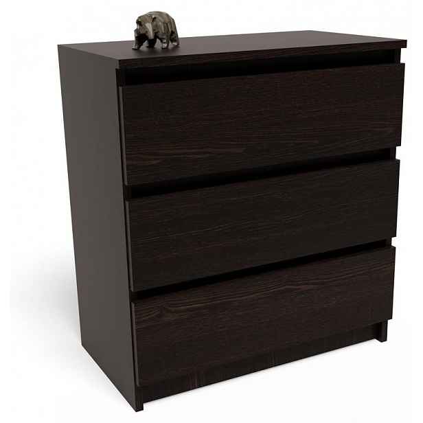 Komoda skříňka P3 EX3 wenge 3 zásuvky 18 mm deska