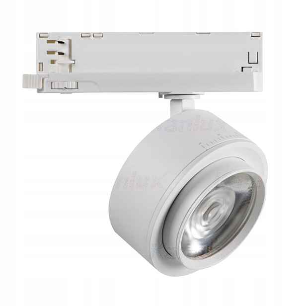 Lampa Led spotová kolejnicová bílá 18W kulatý neutrální světlo Kanlux