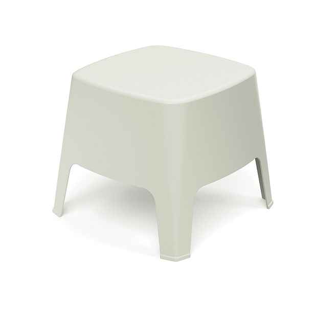Prosperplast Zahradní odkládací stolek MILANES 48,5x48,5x42 cm béžový