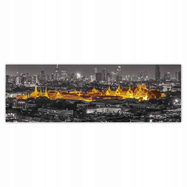 Plakáty 200x66 Gold night in Bangkok