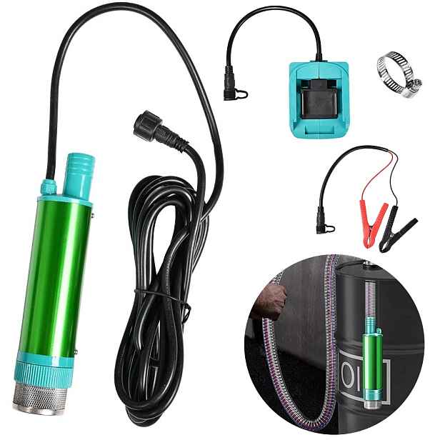 Pro Makita 18V Akku Pompka Pumpa Na Vypouštění Paliva Oleje Vody 24V